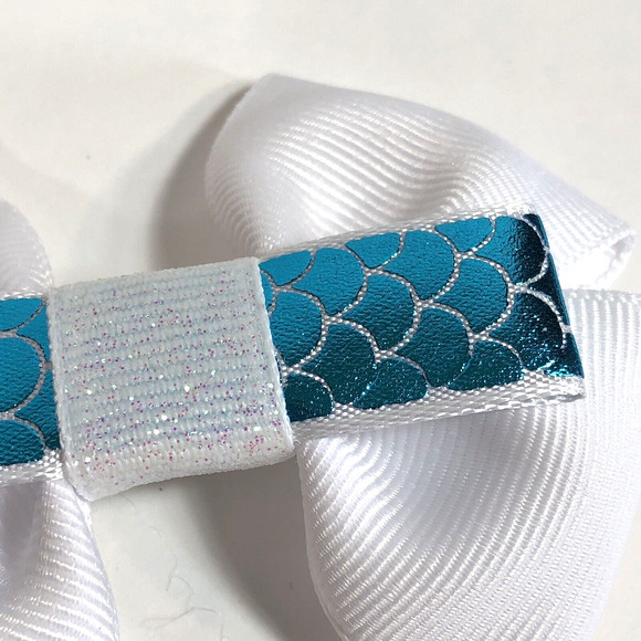 Hair Clip Barrette Lot Ribbon Bow New Coquette Pink Yellow White Lemon Flower - Picture 8 of 10